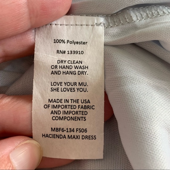 Show Me Your Mumu Hacienda Maxi Dress Flower Sky - Picture 6 of 9